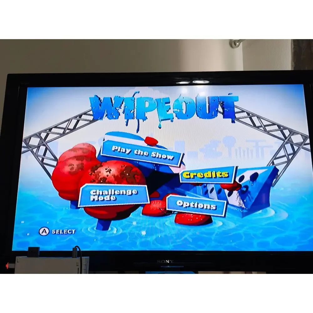 ABC Wipeout The Game (Nintendo Wii) Disc Tested